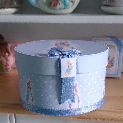 Peter Rabbit Box Set of Boxes Yellow and Blue Color Beatrix - Etsy