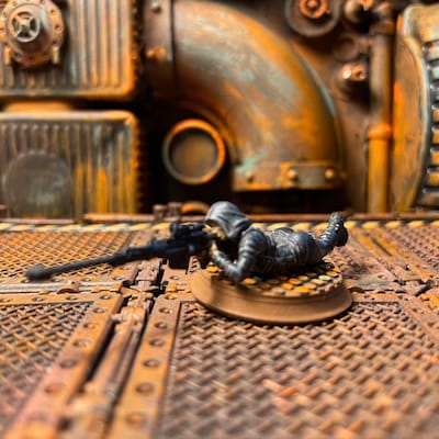 Scout Ranger Squad 28mm / 32mm Cyberpunk Modern Warfare Miniature for ...