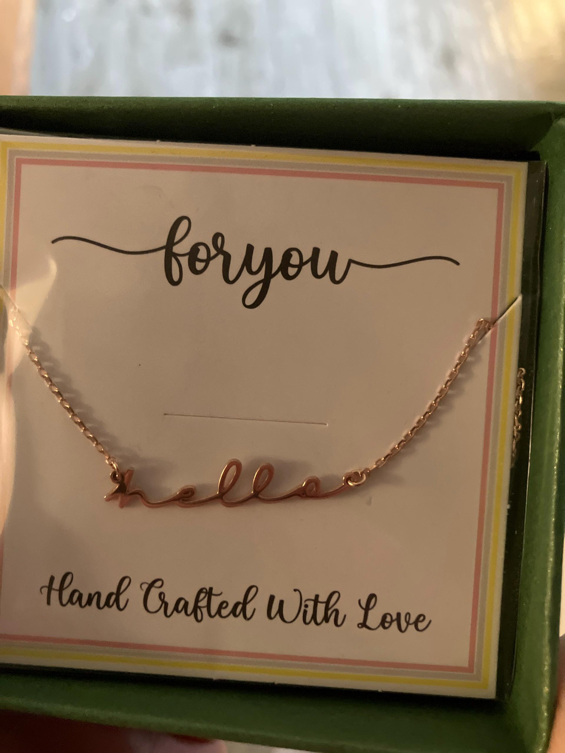 Namenskette Gold, Namensschild Halskette 14k Massivgold, Personalisierter Namensschmuck, Gold filled Name, Mama Halskette, Personalisierter Namensschmuck, AU20