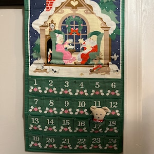MOUSE ONLY Homemade Replica Avon 1987 Christmas Calendar Mouse Replacement  Countdown to Christmas Advent - Etsy