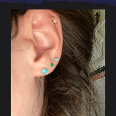 Kingman Turquois Studs main image 0