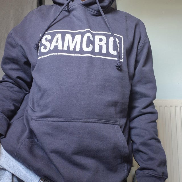ひ*で様 SAMCRO SONS OF ANARCHY パーカー ３XLパーカー Tv Sons of Anarchy Hoodie Sweatshirts Mens Zipper Samcro Jax Warm
