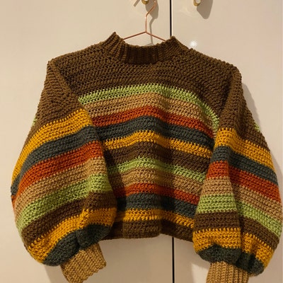 Rainbow Jumper Pattern PDF - Etsy