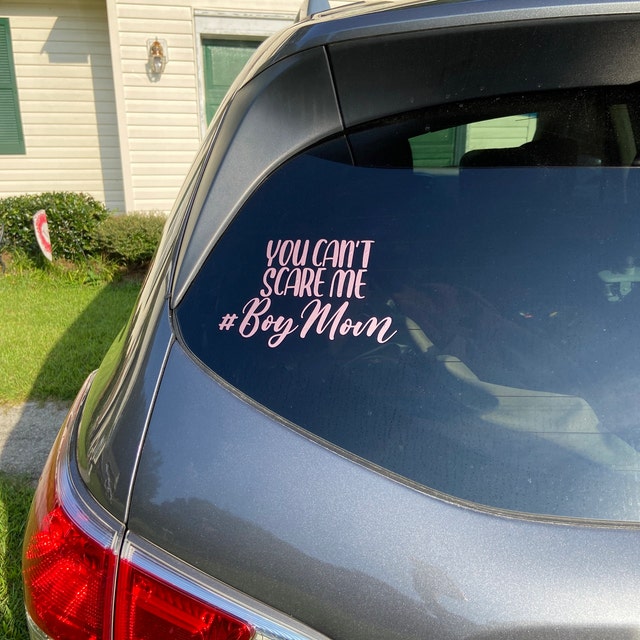 mom on board stickers for car back window sides hood bumper – WOOPME