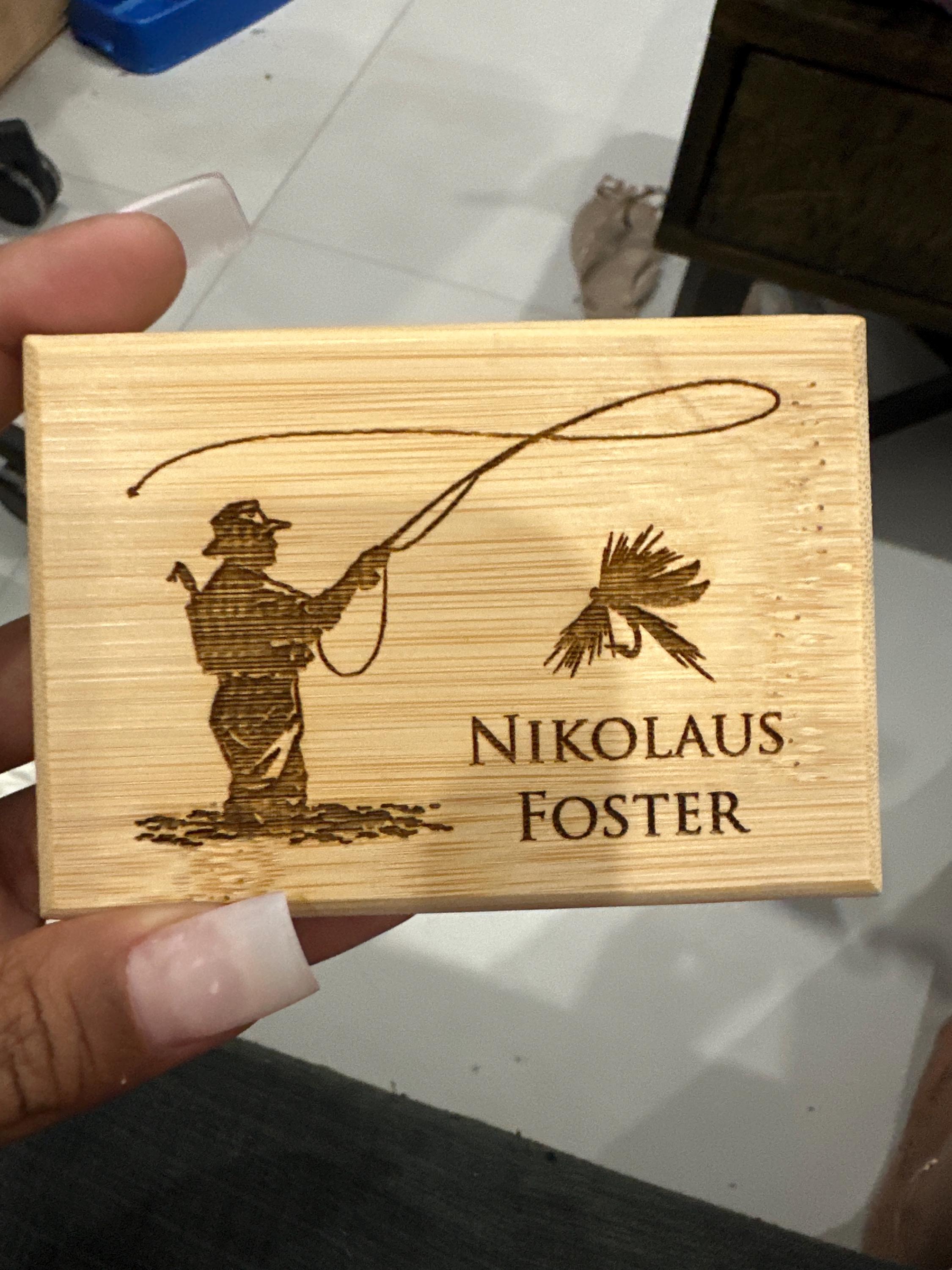 Custom Fly Fishing Box - Includes 2 free flies!
