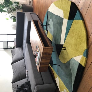 Contemporary Bohemian Soft Chunky Pebbles Hand Knitted Felted Wool ...