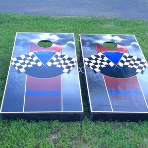 Thin ACU Corn Hole EMS Flag 1x4 Regulation Size Custom Cornhole Board Game Set Bag Toss