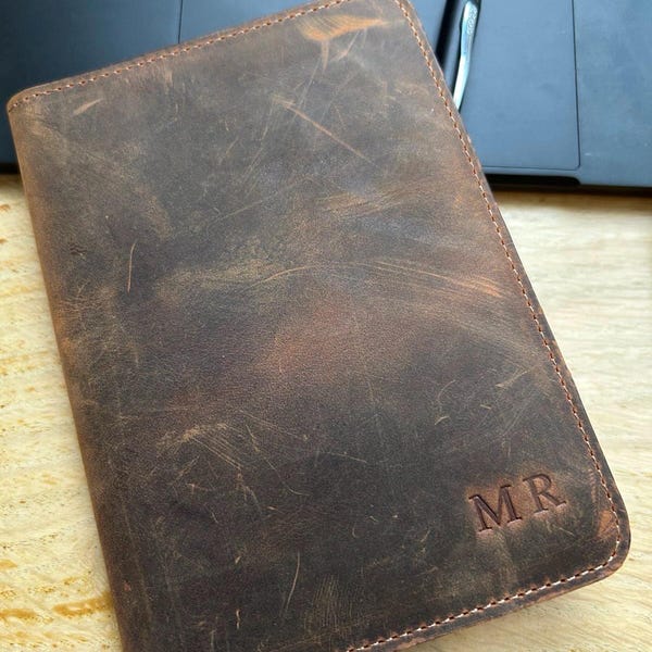 Leather Field Notes Cover. Volant Cover. Pocket Journal. Leather ...