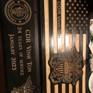 US Navy Master Chief Flag Sign US Navy Gift Master Chief - Etsy