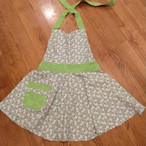 How To Sew A Retro Apron for Women // A Printable Sewing | Etsy