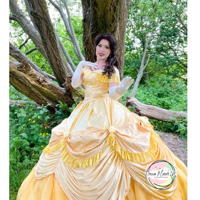 Disney Inspired, Belle Dress Adult, Belle Costume Adult, Beauty and the ...