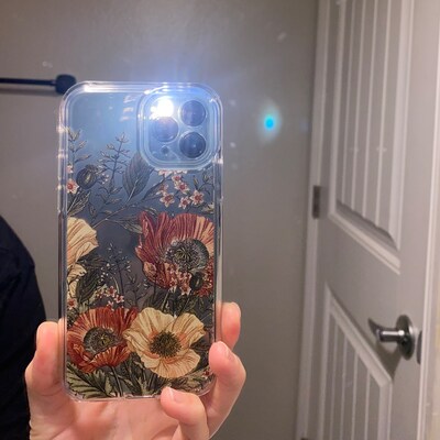 Aesthetic Flowers Case for iPhone 14 Pro iPhone 15 Xs Max Case - Etsy