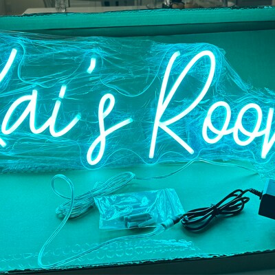 Custom Neon Sign for Kids Bedroom, Custom Name Neon Sign, Home Decor ...