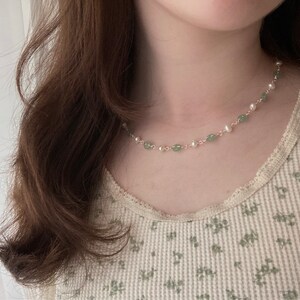 Minimalist Baroque Pearl Pendant Necklace Pearl Beaded - Etsy