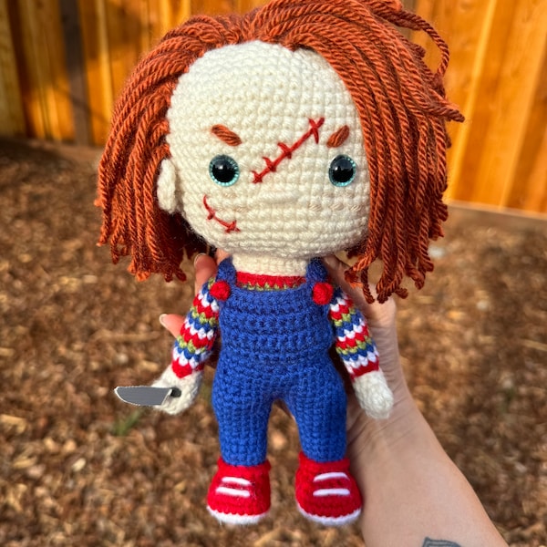 Crochet Doll Amigurumi Pattern Chucky Doll, PDF Pattern, English ...