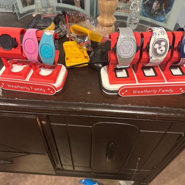 Customizable Magicband Charging Station Compatible With Disney’s ...