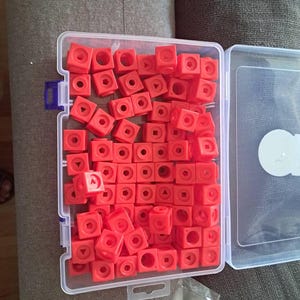 Numberblocks Large Number Character Sets, Linking cube Numberblocks Math Cubes. Educational blocks.(Blank linking cubes+a sheet of sticker)