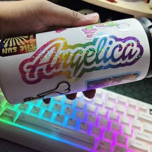 Angelica added a photo of their purchase