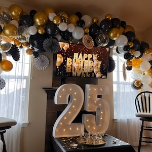 1ft-6ft Mosaic All 0-9 Numbers From Balloons PDF Files With Bonus 6ft ...