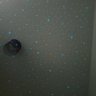 Glow in the Dark Ceiling Stars Create a Realistic Night Sky Star