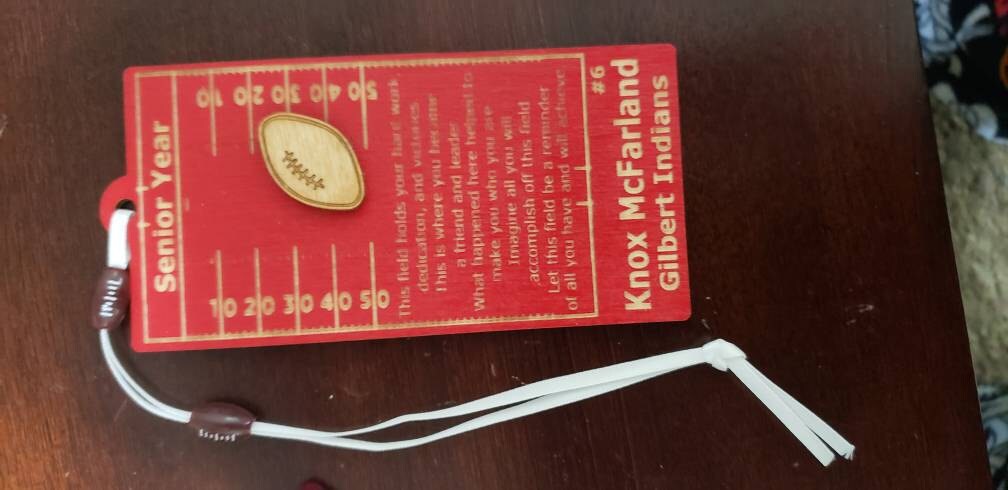 FOOTBALL HOMECOMING GIFT + Senior Night Banquet Bouquet Keepsakes + Placecard + Ornament + Gift Bag Tag + Goodie Bag + HoCo + Graduate