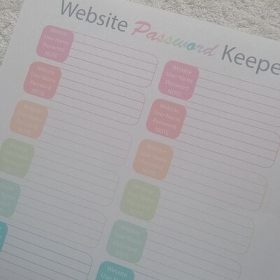 Printable Sticky Notes Printable Post It Notes, Planner Stickers ...