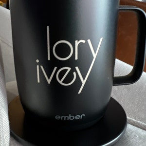 Personalized 14oz Ember Mug, Temperature Control Smart Mug, App Controlled  Heated Coffee Mug, Coffee Lover Gift, Custom Engraved Gift 