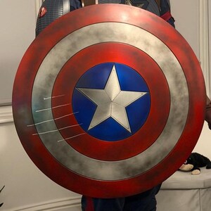 キャプテン・アメリカの盾 メタル製 キャプテン・アメリカのコスプレ用