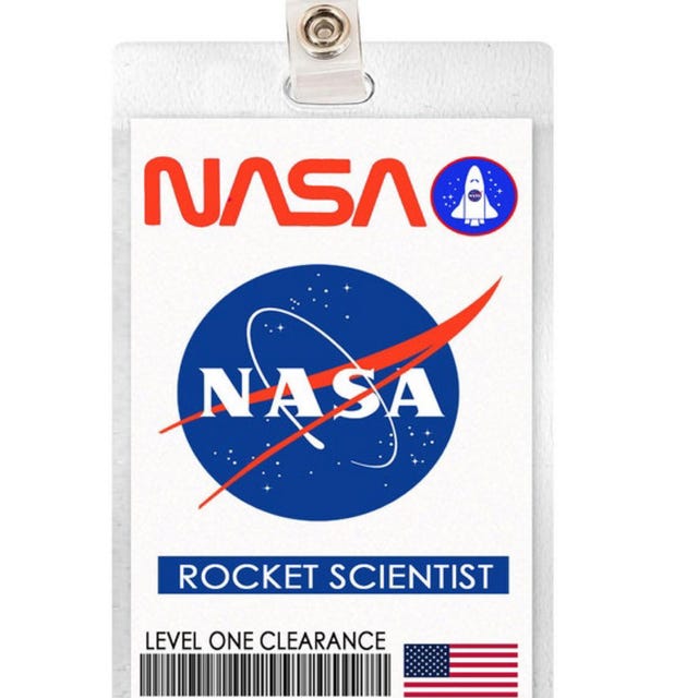 NASA Rocket Scientist ID Badge Card Cosplay Costume Name Tag Halloween Laminate Astronaut - Etsy nasa-rocket-scientist-id-badge-card-cosplay-costume-name-tag-halloween-laminate-astronaut-etsy