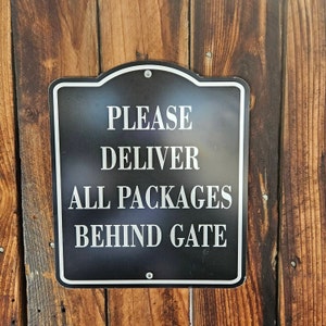 No Parking Do Not Block the Driveway Aluminum Composite Outdoor Sign - Etsy