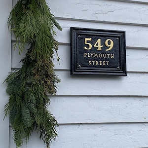 Edwardian /old Victorian Style English House Name Sign. Personalised ...