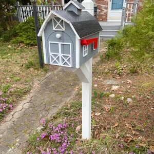 Rustic Mailbox Amish Handmade With Metal Box Insert USPS - Etsy