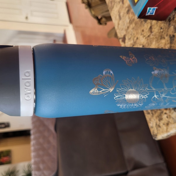 OWALA 32oz Freesip Bottle - Custom Laser Engraved - Double Insulated ...
