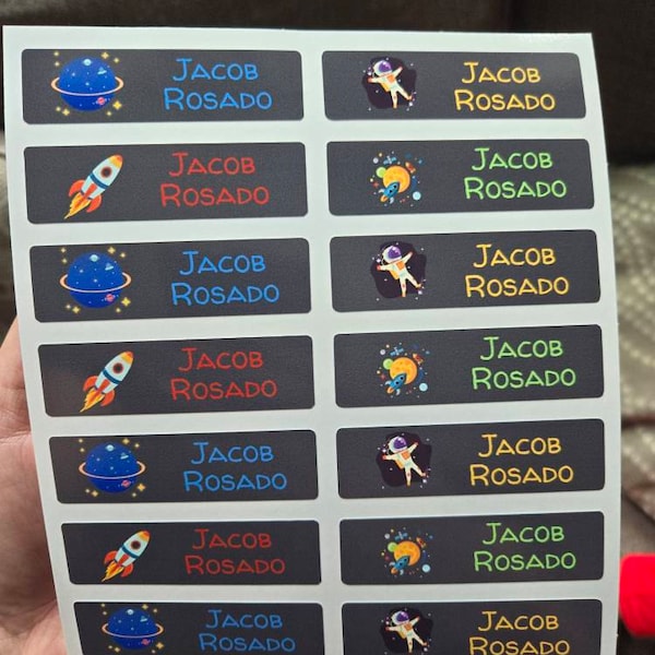 Custom Daycare Labels | Labels | School Supply Stickers | Waterproof ...