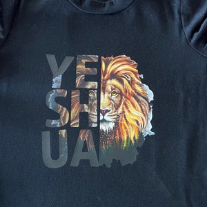 Lion Yeshua PNG Design, Christian PNG Instant Download, Yeshua Shirt ...