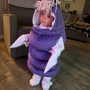 Boo Costume, Purple Monster Costume - Etsy Hong Kong