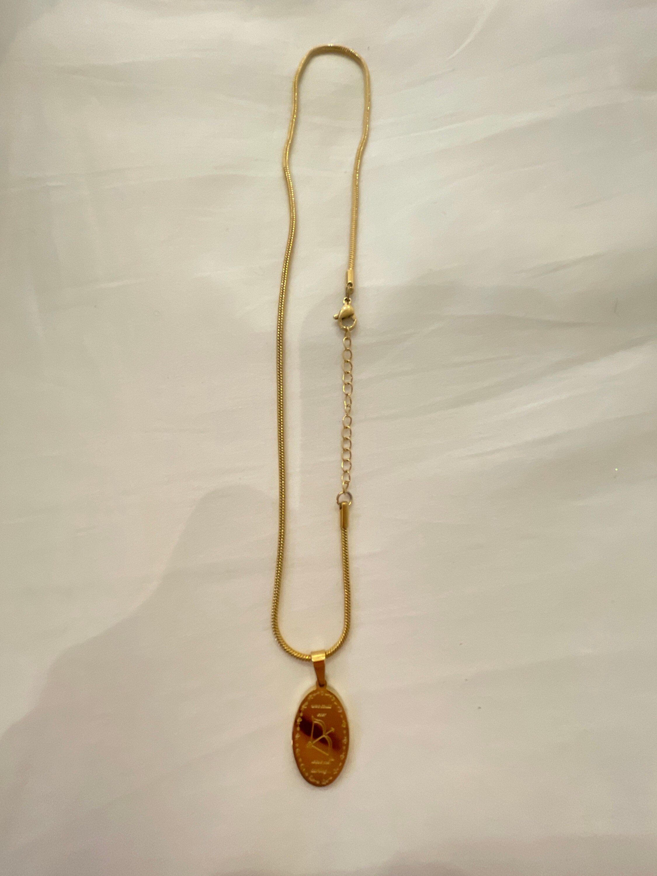 archer necklace double sided | waterproof & won’t tarnish