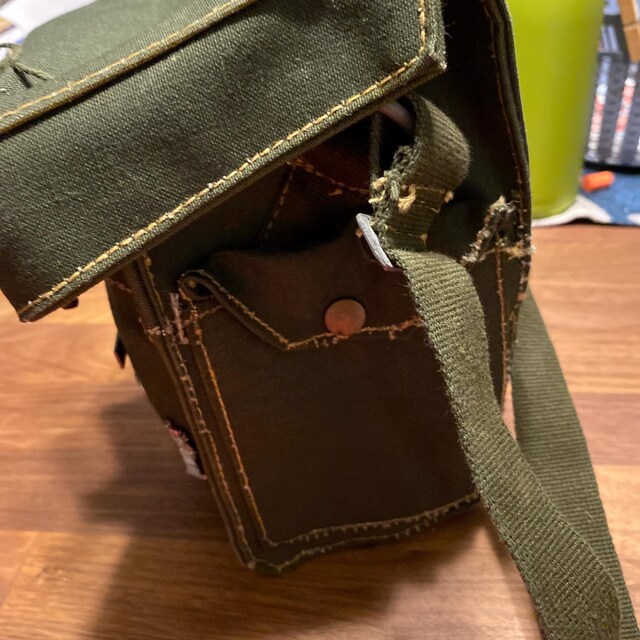 1950‘s british GPO bag Original Vintage WWII British Engineer Bag - Used in the