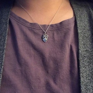 Anatomical Heart Necklace Sterling Silver Anatomical Heart - Etsy