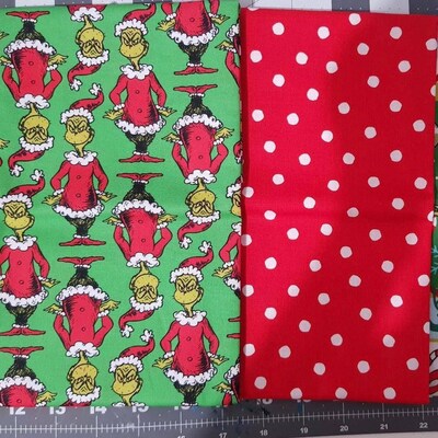 The Grinch on Green From Robert Kaufman'a How the Grinch - Etsy