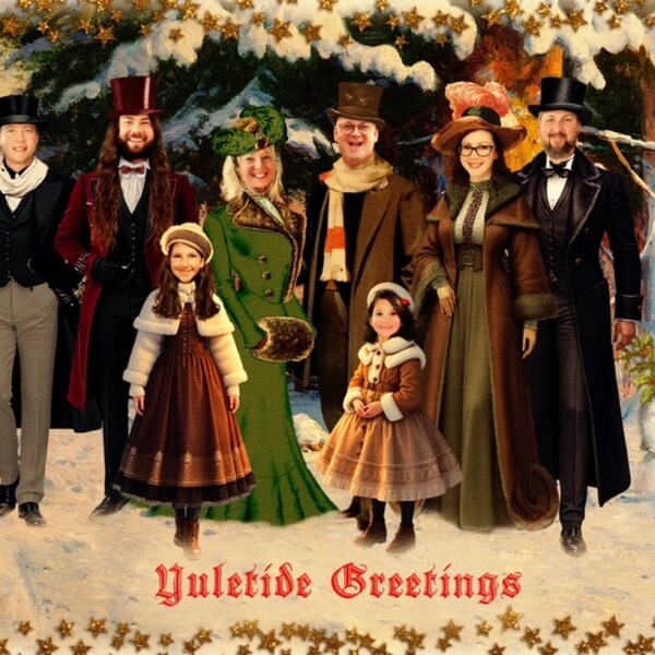 American Greetings #S8 Jolly Wishes Christmas Card, 1 Ct - Foods Co - View #3