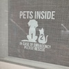 Emergency Pet Rescue Window Sticker Pets Inside Rescue Decal for Dog ...