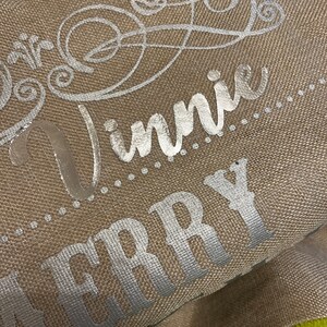 Iron on Initials Personalised Vinyl Sticker HTV for Fabric Tag - Etsy UK