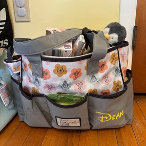 Personalized Disney Winnie the Pooh Diaper Bag 4 Piece Set