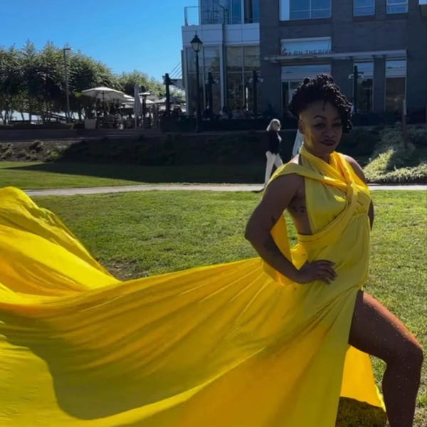 Elegant Off-Shoulder Party Dress Lemon Green Satin Wedding Guest Dress Y8692 main image 0