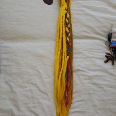 Synthetic Dreads Sea Foam Blue Green Ombre Dreadlock - Etsy