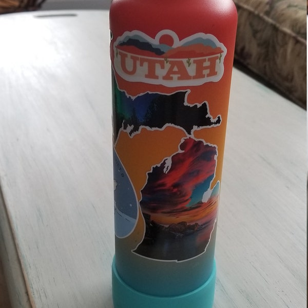 Uth Window Sticker Utah Travel Sticker | UT State Souvenir, Vinyl Die Cut, Decal, Durable ...