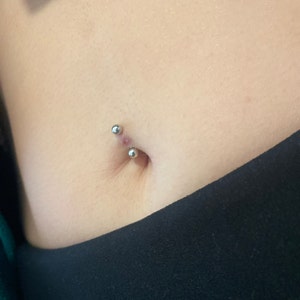 Piercing De Nombril En Argent 925 Et Acier Chirurgical - 15 Pièces, Neuves Sans Emballage