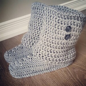 Crochet Pattern Audrey Boots Adult Sizes | Etsy