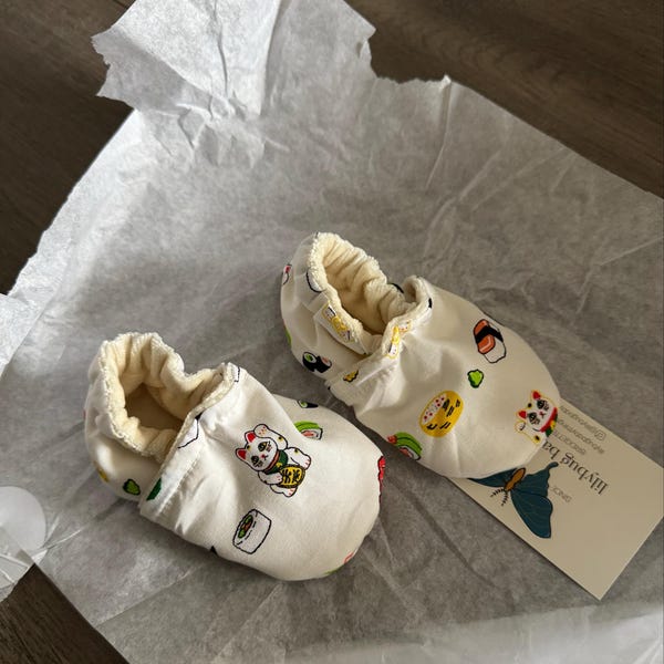Cream Baby Shoes, Off-white Crib Booties, Special Occasion Natural ...